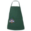 Caroline AL2B Butcher Style Cotton Twill Apron Forest Thumbnail